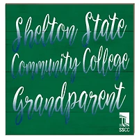 Shelton State Buccaneers 10" x 10" Grandparent Plaque
