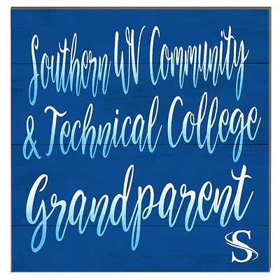 Southern West Virginia Community and Technical College 10" x 10" Grandparent Plaque