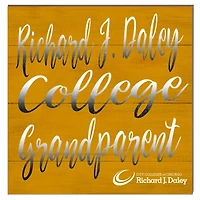 Richard J Daley College Bulldogs 10" x 10" Grandparent Plaque