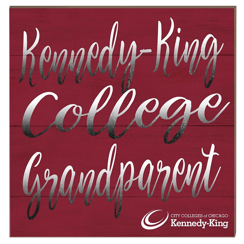 Kennesaw State Owls 10" x 10" Grandparent Plaque
