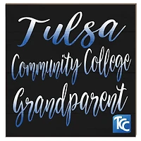 Tulsa Community College 10" x 10" Grandparent Plaque