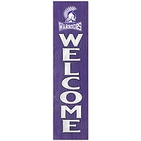 Winona State Warriors 12" x 48" Outdoor Leaner Welcome Sign