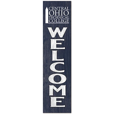 Central Ohio Technical College 12" x 48" Outdoor Leaner Welcome Sign