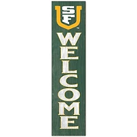 San Francisco Dons 12" x 48" Outdoor Leaner Welcome Sign