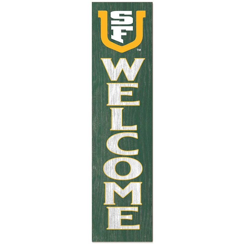 San Francisco Dons 12" x 48" Outdoor Leaner Welcome Sign