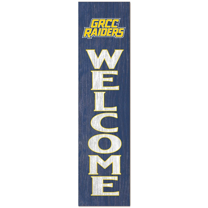 Grand Rapids Raiders 12" x 48" Outdoor Leaner Welcome Sign