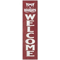 Willamette Bearcats 12" x 48" Outdoor Leaner Welcome Sign