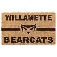 Willamette Bearcats 18" x 30" Team Logo Doormat
