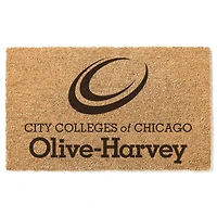 Olive-Harvey College Purple Panthers 18" x 30" Team Logo Doormat