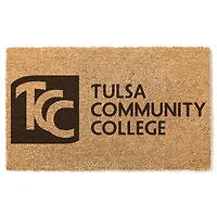 Tulsa Community College 18" x 30" Team Logo Doormat