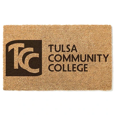 Tulsa Community College 18" x 30" Team Logo Doormat
