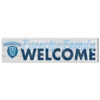 Columbia University 10" x 40" Friends & Family Welcome Sign