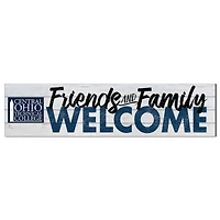Central Ohio Technical College 10" x 40" Friends & Family Welcome Sign