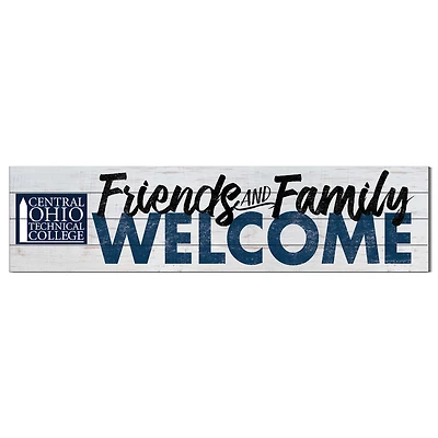 Central Ohio Technical College 10" x 40" Friends & Family Welcome Sign