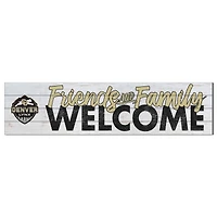 CU Denver Lynx 10" x 40" Friends & Family Welcome Sign