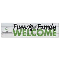 Harry S Truman College Falcons 10" x 40" Friends & Family Welcome Sign