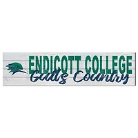 Endicott College 10" x 40" Logo Sign