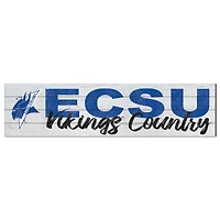 ECSU Vikings 10" x 40" Logo Sign