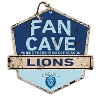 Columbia University 20" x 20" Fan Cave Badge Sign