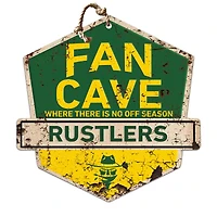 Golden West College 20" x 20" Fan Cave Badge Sign