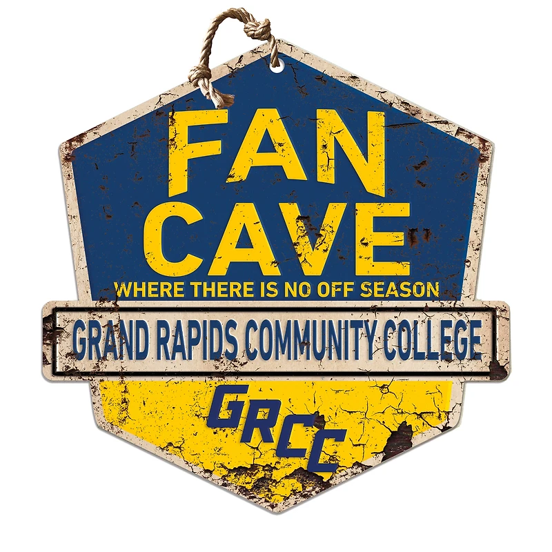 Grand Rapids Raiders 20" x 20" Fan Cave Badge Sign