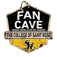 Saint Rose Golden Knights 20" x 20" Fan Cave Badge Sign