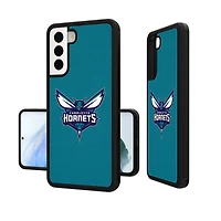 Charlotte Hornets Solid Design Galaxy Bump Case