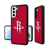 Houston Rockets Solid Design Galaxy Bump Case