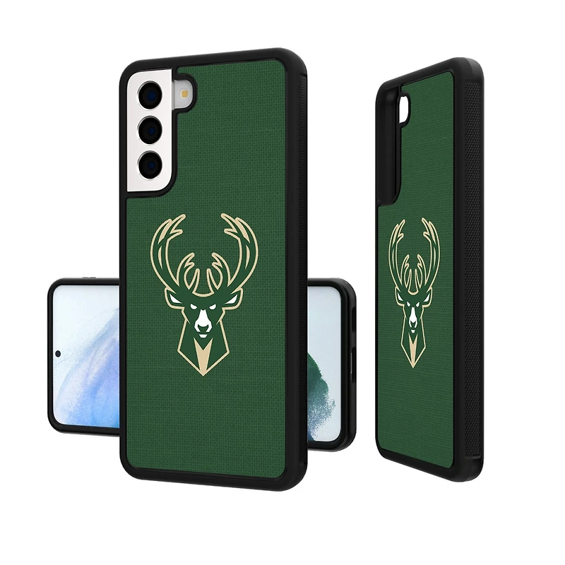 Milwaukee Bucks Solid Design Galaxy Bump Case
