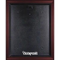 Fanatics Authentic Las Vegas Aces 2022 WNBA Finals Champions Mahogany Framed Logo Jersey Display Case