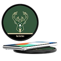 Milwaukee Bucks Personalized 10-Watt Wireless Phone Charger