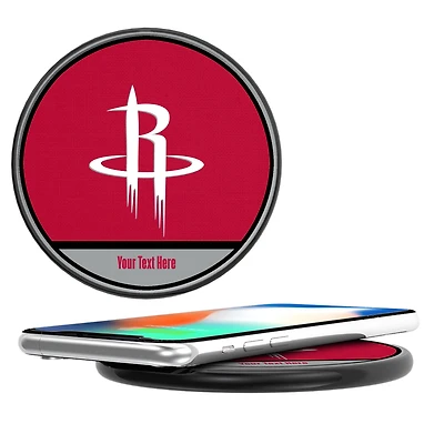 Houston Rockets Personalized 10-Watt Wireless Phone Charger