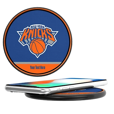 New York Knicks Personalized 10-Watt Wireless Phone Charger