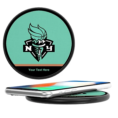 New York Liberty Personalized 10-Watt Wireless Phone Charger