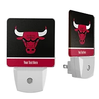 Chicago Bulls Personalized Two-Piece Nightlight Set