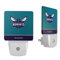 Charlotte Hornets Personalized Two-Piece Nightlight Set