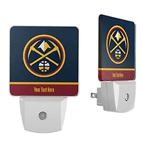 Denver Nuggets Personalized Two-Piece Nightlight Set