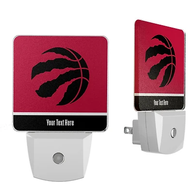 Toronto Raptors Personalized Two-Piece Nightlight Set