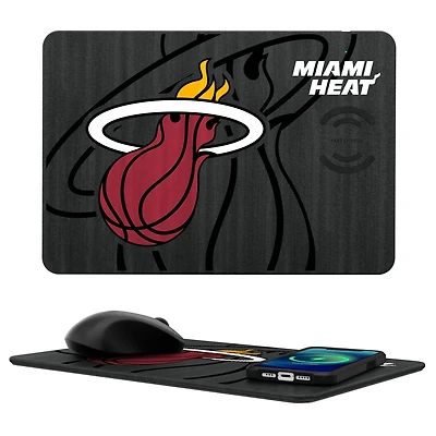 Miami Heat Wireless Charger & Mouse Pad