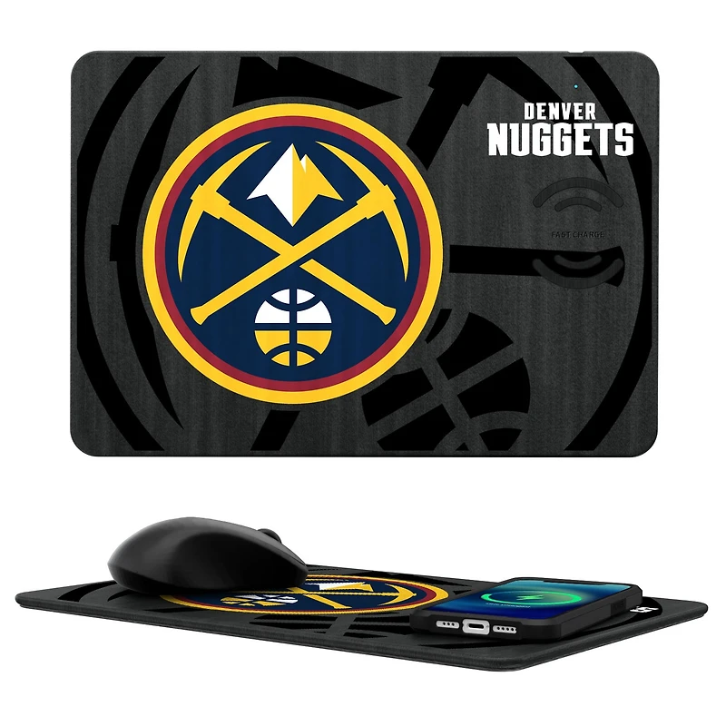 Denver Nuggets Wireless Charger & Mouse Pad