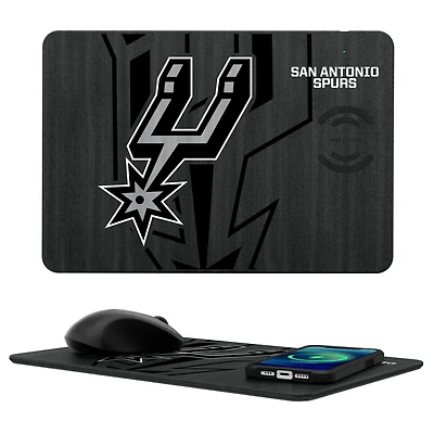 San Antonio Spurs Wireless Charger & Mouse Pad