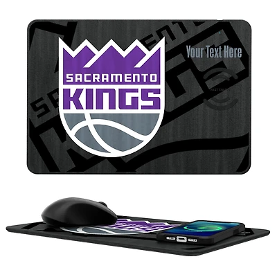 Sacramento Kings Personalized Wireless Charger & Mouse Pad