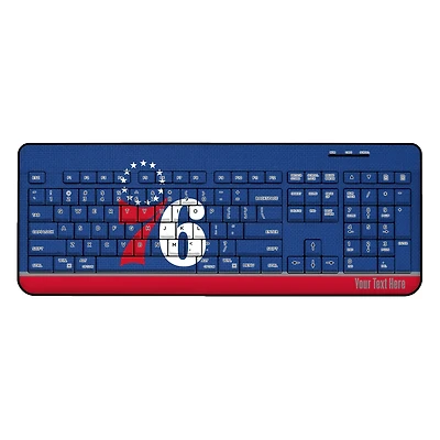 Philadelphia 76ers Personalized Wireless Keyboard