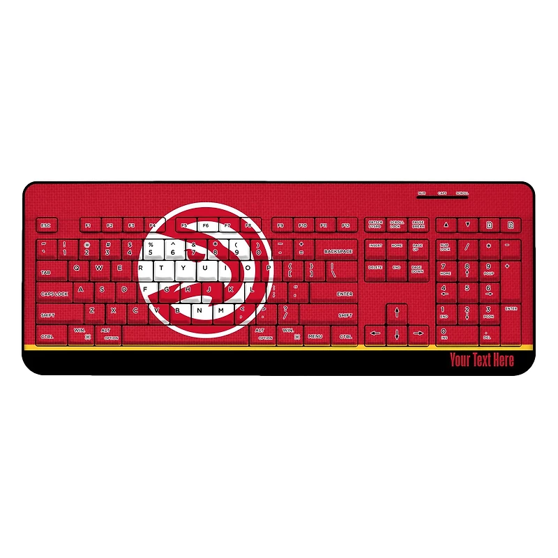 Atlanta Hawks Personalized Wireless Keyboard