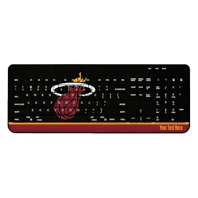 Miami Heat Personalized Wireless Keyboard