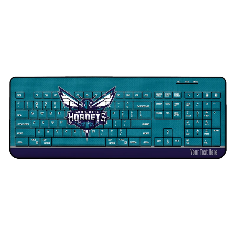 Charlotte Hornets Personalized Wireless Keyboard