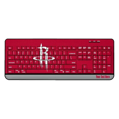 Houston Rockets Personalized Wireless Keyboard