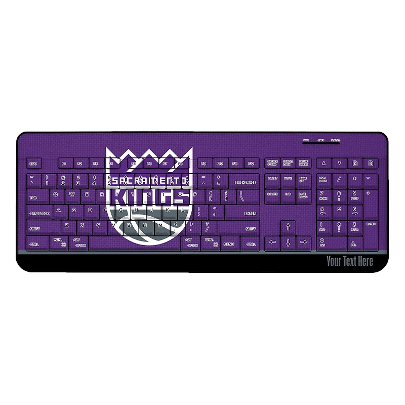 Sacramento Kings Personalized Wireless Keyboard