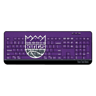 Sacramento Kings Personalized Wireless Keyboard