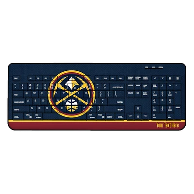 Denver Nuggets Personalized Wireless Keyboard